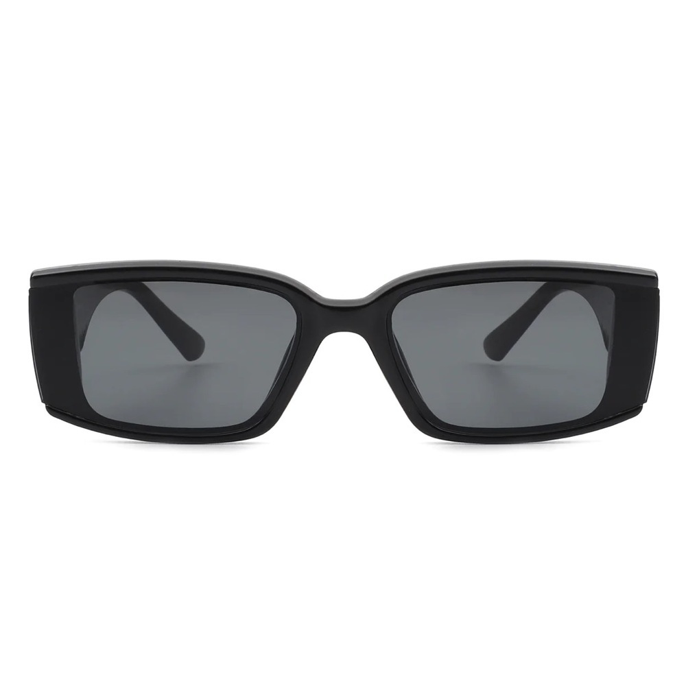 Women’s Rectangle Retro Thick Frame Cat Eye Sunglasses